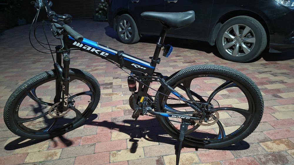 Велосипед складаний Make алюмінієва рама 26 колеса