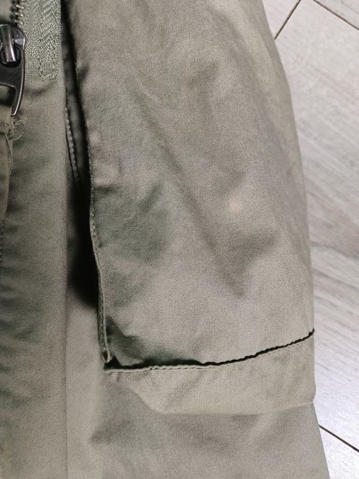 Parka z podpinką zimowa jesienna przejściowa futerko kaptur kurtka