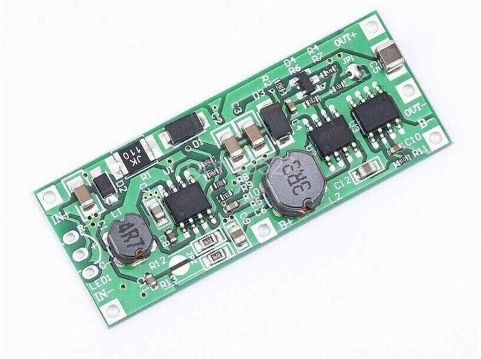 Модуль безперебійного живлення (ДБЖ) IN li-ion 3.7V / OUT 12V (9V)