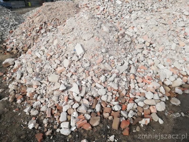 DESTRUKT - 30 zł Gruz ceglany przekruszony kruszywo asfaltowy betonowy