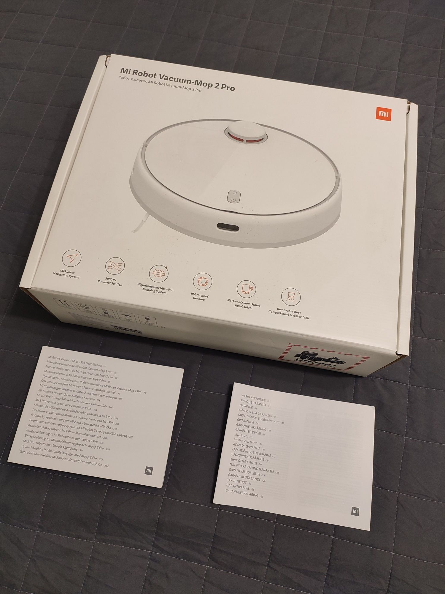 Робот пилосос Xiaomi Mi Robot Vacuum-Mop 2 Pro