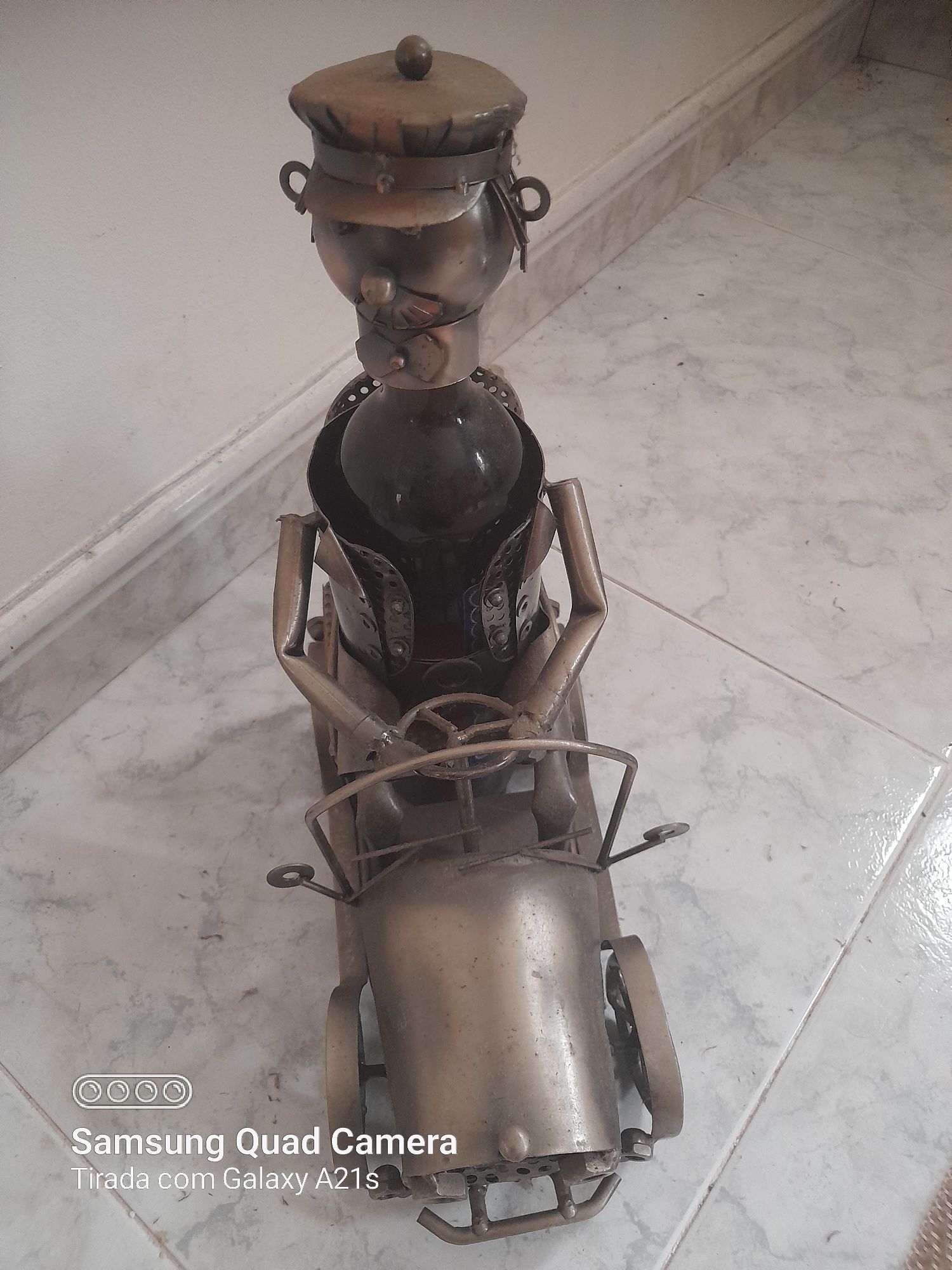 Decoração metálica