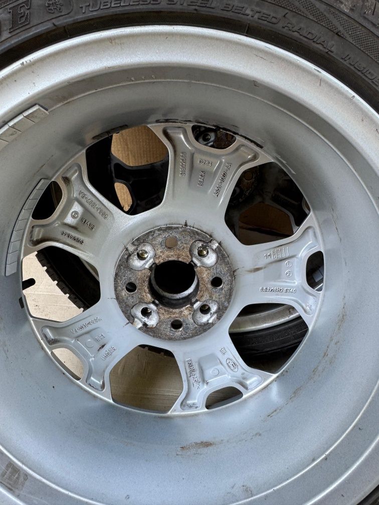 Koła letnie felgi aluminiowe 16 Ford KA Fiat Punto Panda Fiat 500 4x98