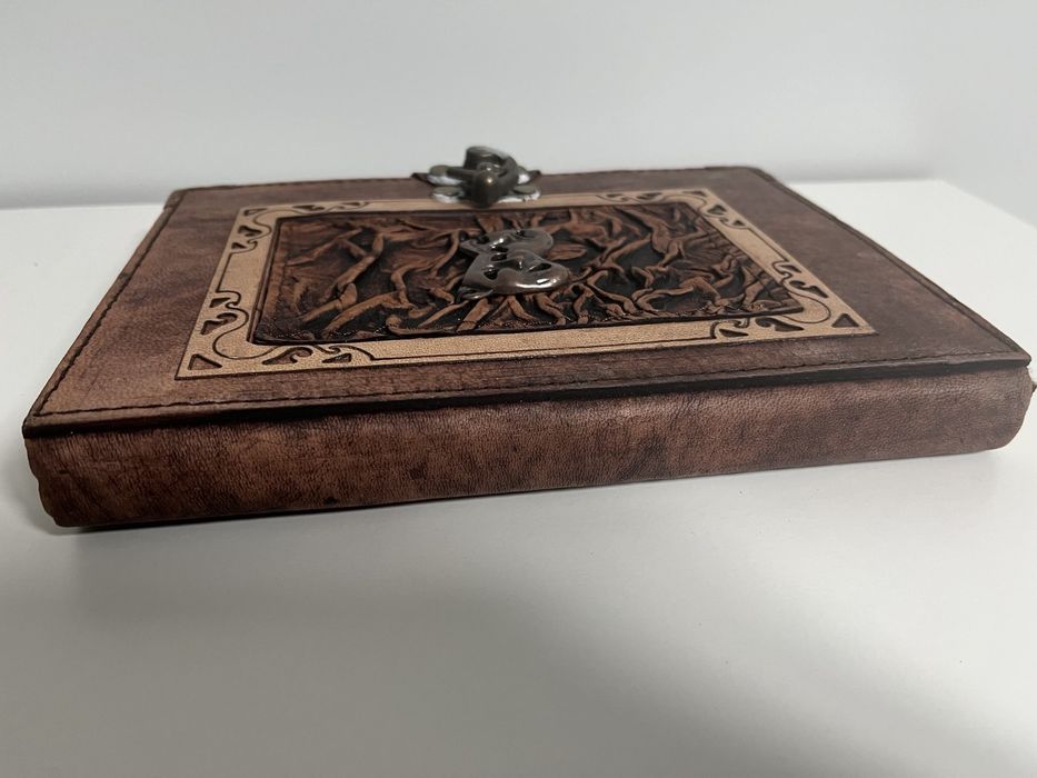 Блокнот / Скетчбук ручної роботи з натуральної шкіри з Туреччини