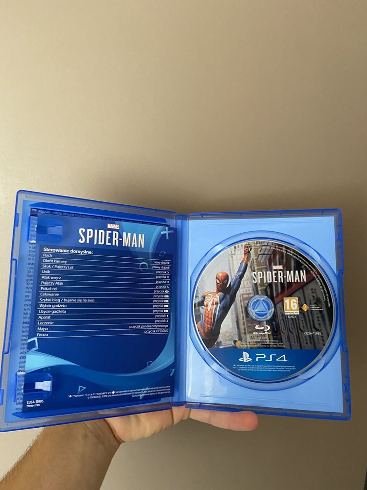 Диск Spider Man PS4