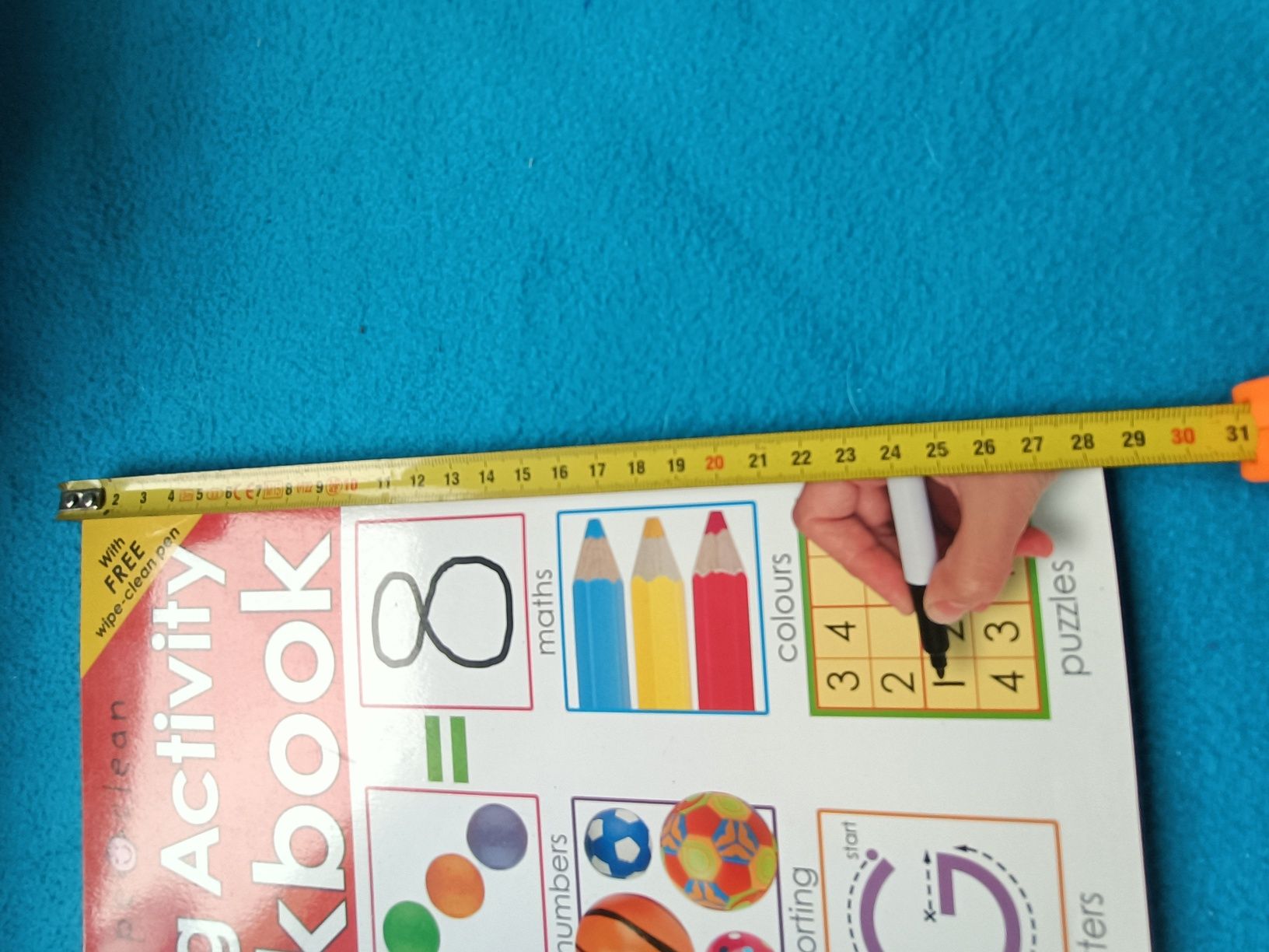 Livro atividades inglês escreve e apaga
