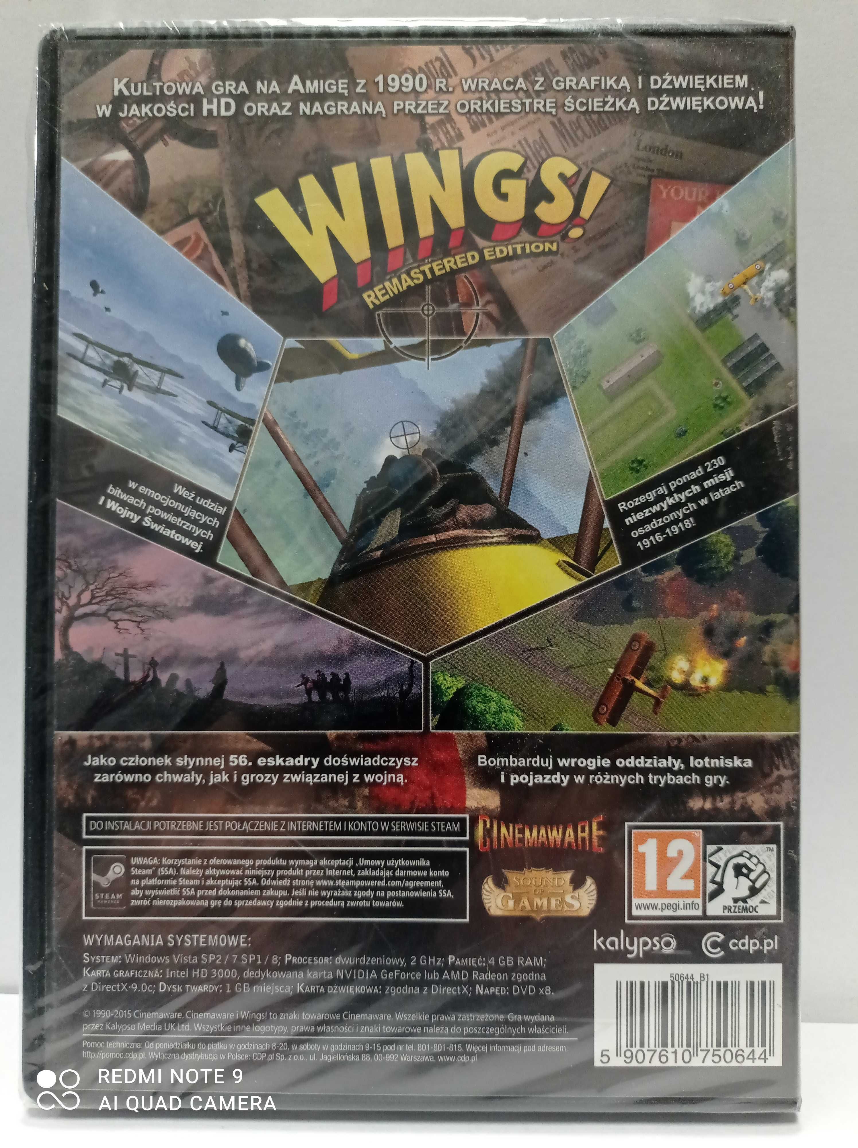 Wings Remastered Edition  gra na PC
