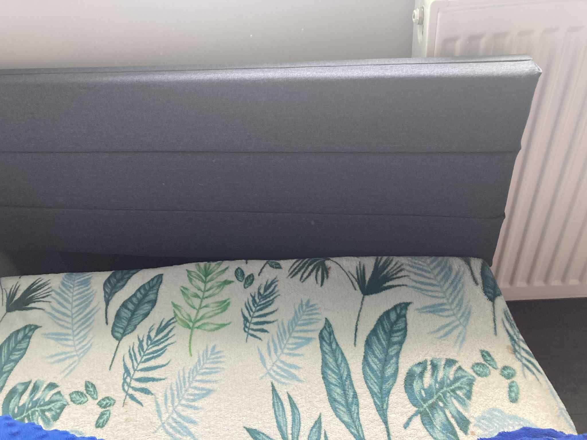 łóżko tapczan  dla dziecka ze schowkiem pojemnikiem okazja!