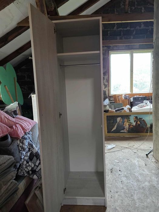 Szafa na ubrania szerokość 50 wysokość 195 głębokość 55