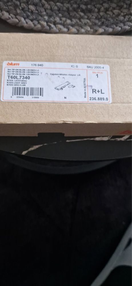 Tip-on Blum nowe 60szt
