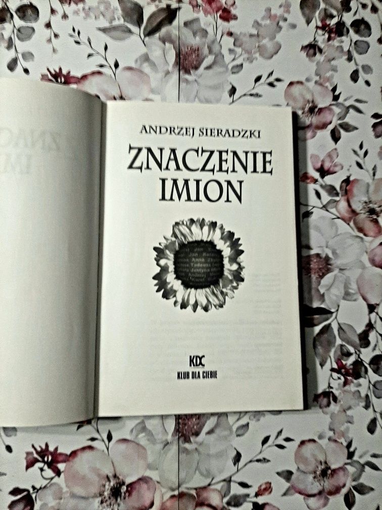 "Znaczenie imion" Andrzej Sieradzki