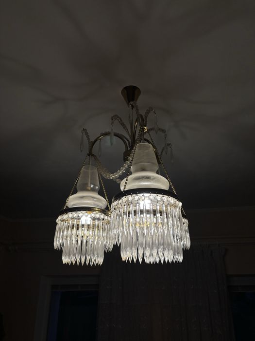 Люстра хрустальная