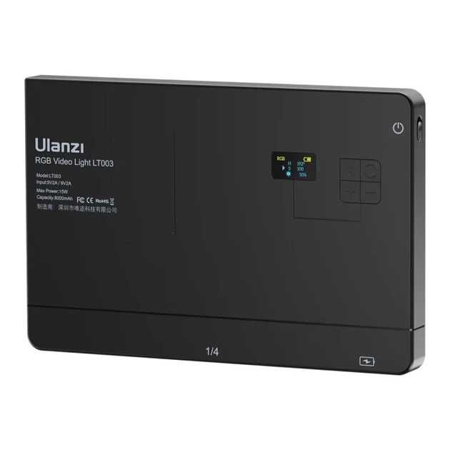 Потужне RGB відеосвітло 10" Ulanzi LT003 8000mAh LED 2500-9000K, 15Вт