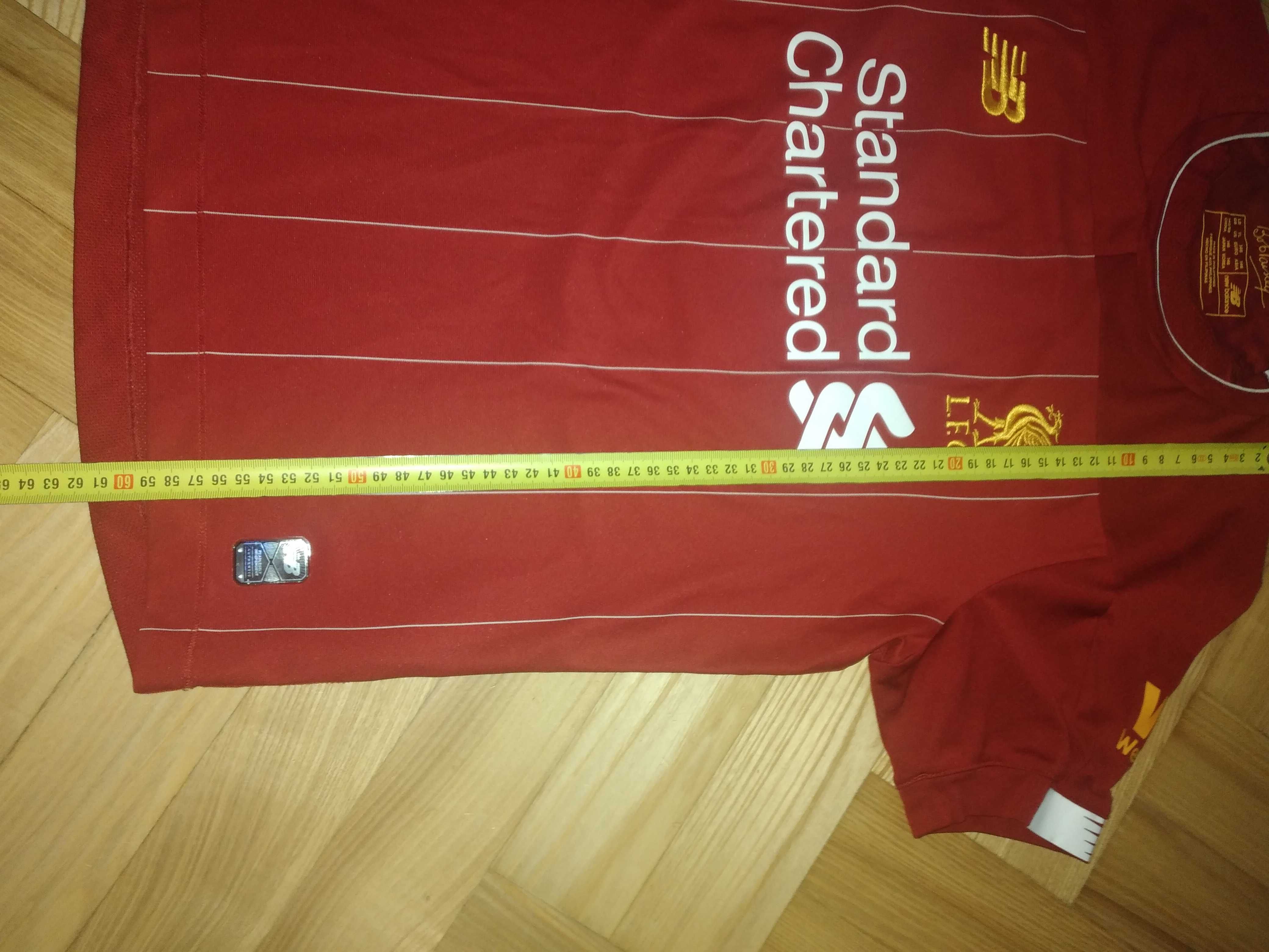 Koszulka pilkarska dla chlopca new balance 146 fc liverpool bassnett