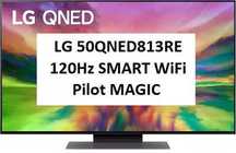 Nowy TV LG 50QNED813RE - 120Hz webOS HDMI 2.1 DVB-T2