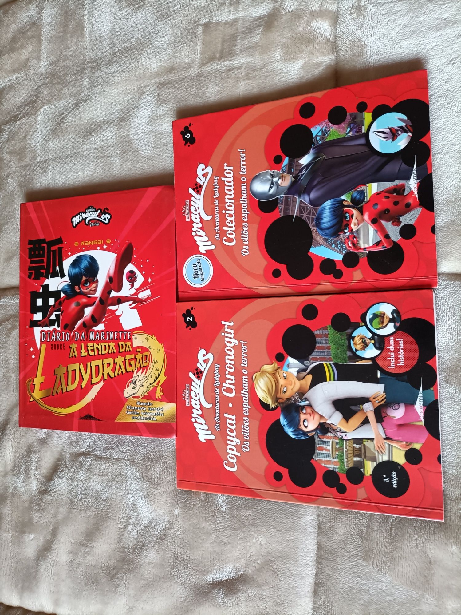 3 Livros da Ladybug