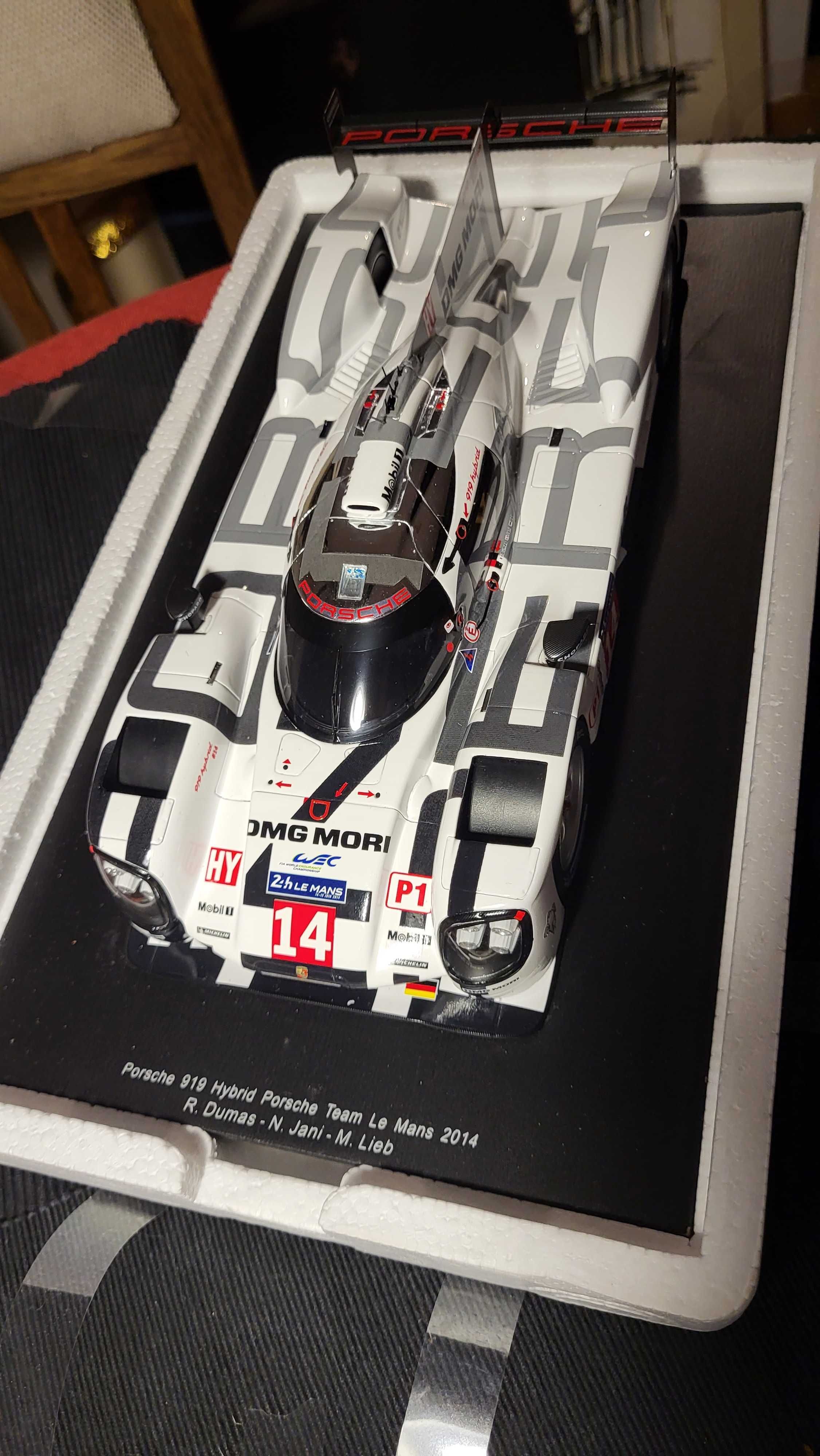 Porsche  919 hybrid Le Mans  2014  1:18 spark