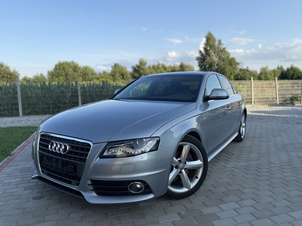 Audi A4 b8 2.0 TFSI 211km 3x S-line full opcja