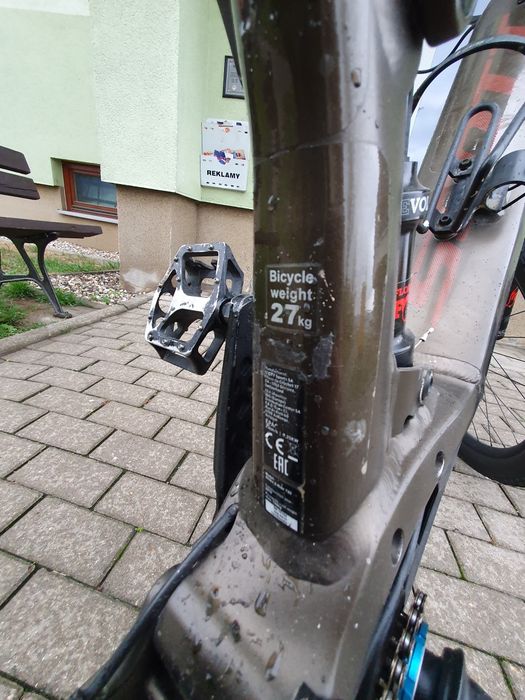 Rower elektryczny Scott Strike eRide 720, XL, koła 27,5, nowa bateria