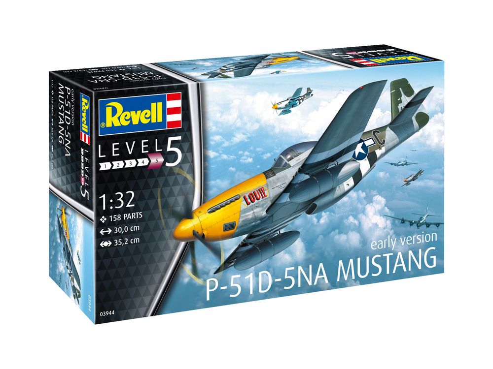 SAMOLOT 1/32 Revell 03944 model P-51D-5NA MUSTANG