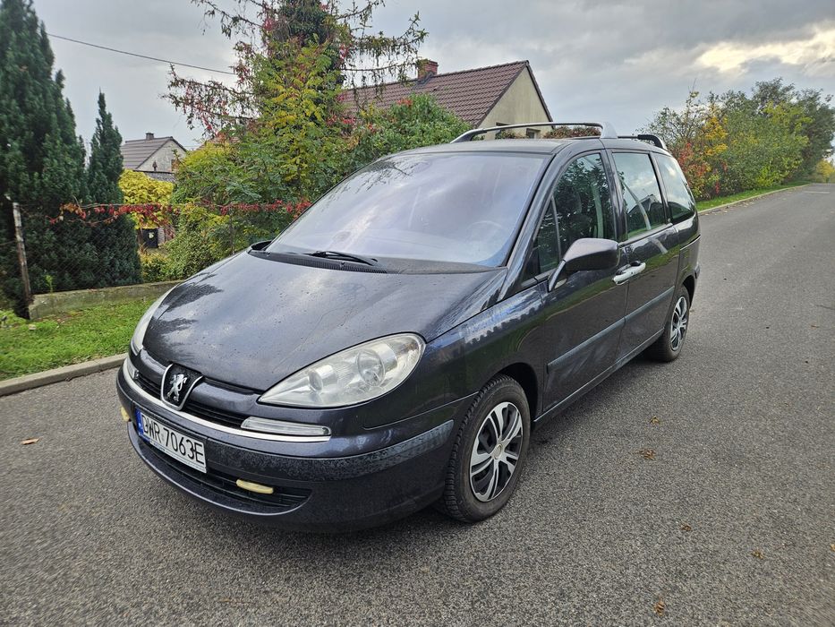 Peugeot 807 ! 2.0 hdi ! 7osób ! Elektryczne drzwi !HAK!