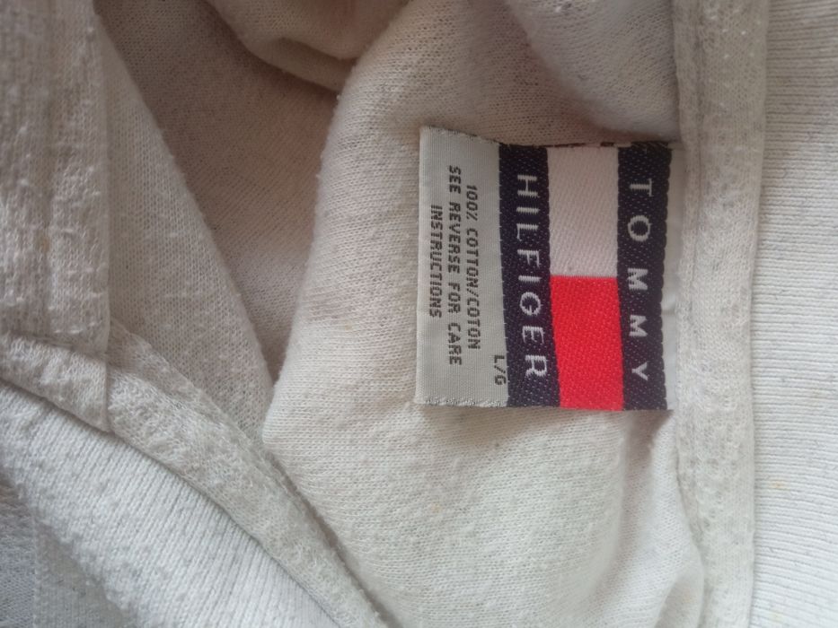 Biała koszulka polo Tommy Hilfiger