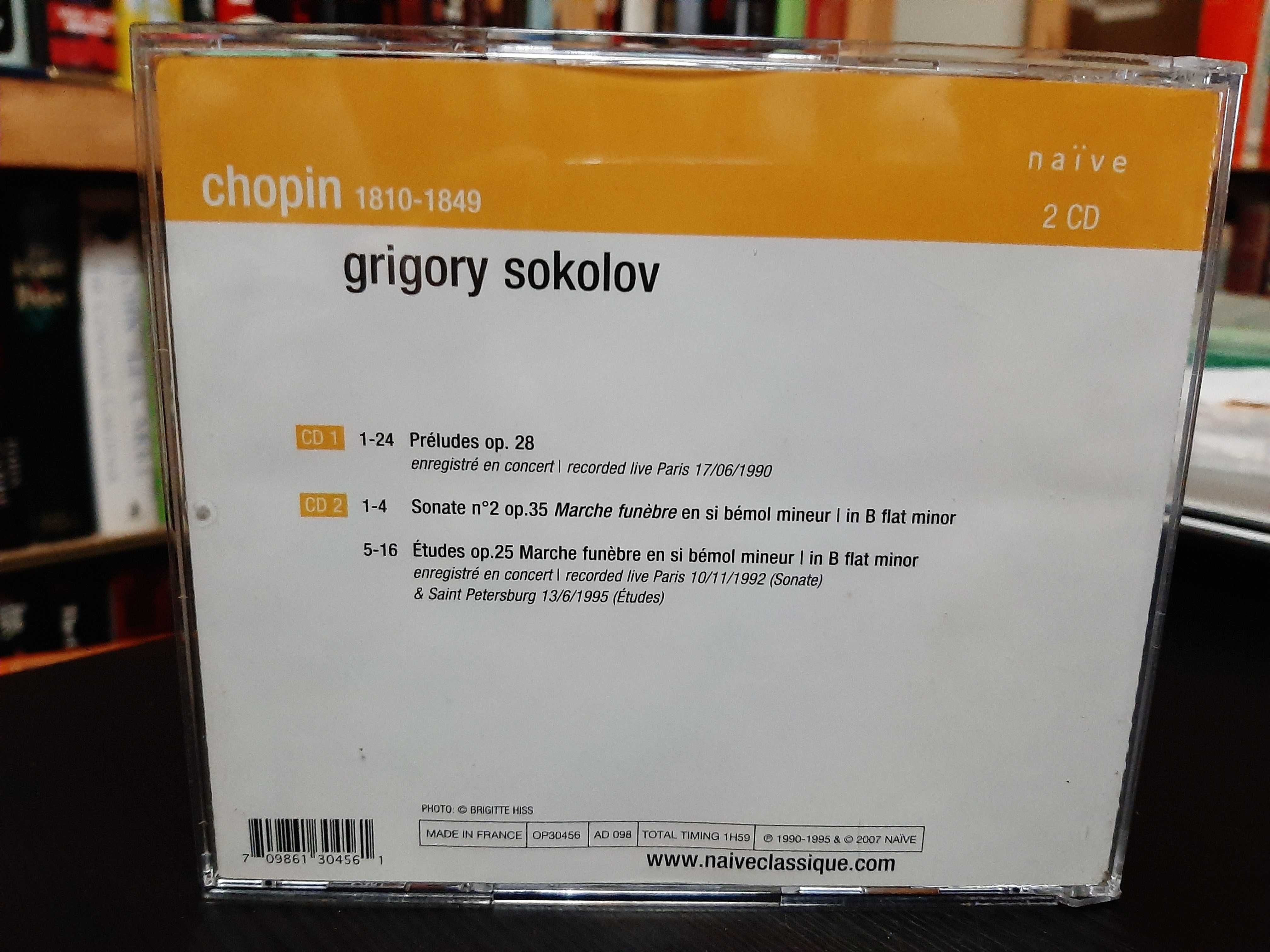 Chopin – Préludes - Sonate No. 2 - Études Op. 25 – Grigory Sokolov