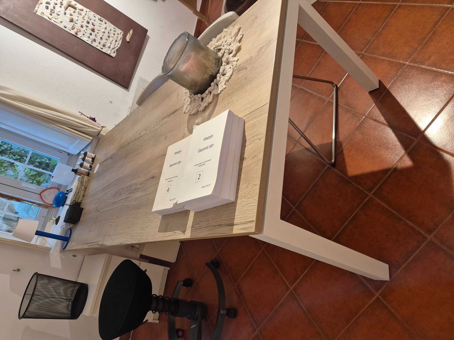 Mesa de Jantar / Secretária Grande- Estilo Moderno/Industrial