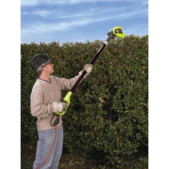 Кущоріз кусторез ryobi телескопічний для кущів живого плоту