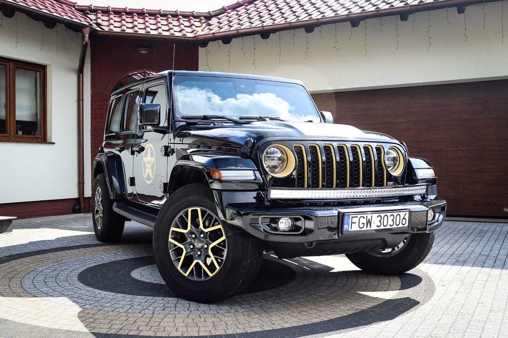 Jeep Wrangler Overland 4XE Salon Polska Max Wyposażenie 33500 km 381km