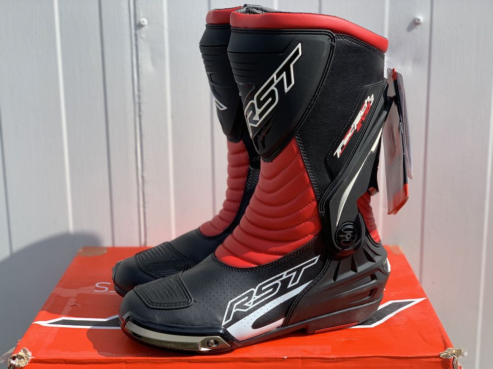 Buty motocyklowe RST tractech evo III rozmiar 44 RED NOWE! Najtaniej