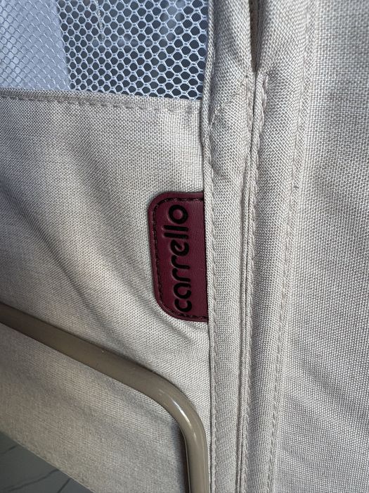 Łóżeczko dostawka Carrello Luna Silk Beige