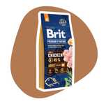 Brit Premium By Nature Adult Medium M 15kg dla dorosłych średnich ras