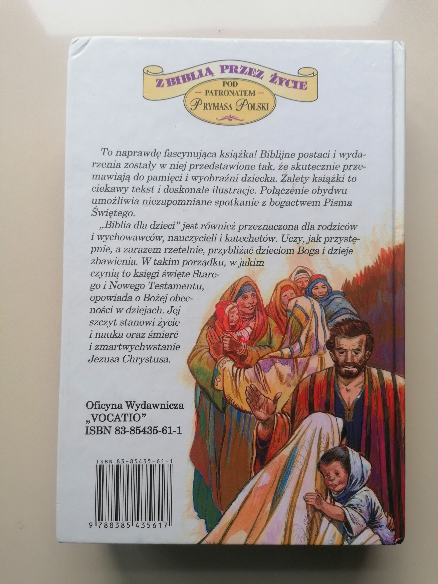 książka ilustrowana Biblia dla dzieci
