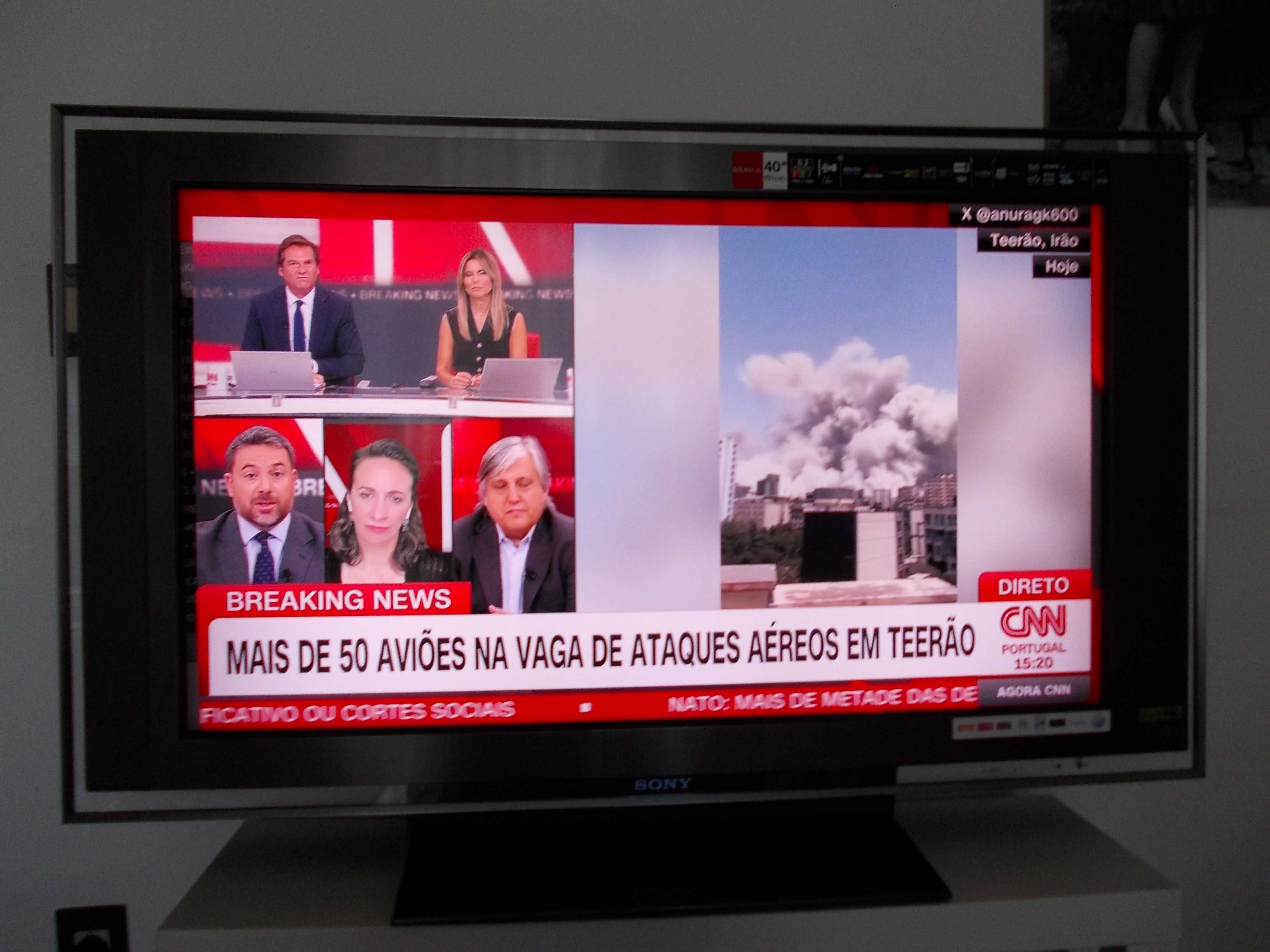 Televisor Sony 40" digital HD  ,como novo