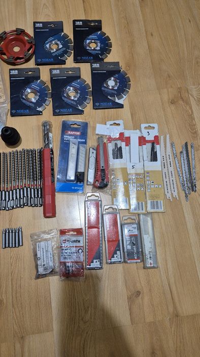 Hilti Wiertła, Dłuta, Szpic, tarcze, ostrza, Brzeszczoty