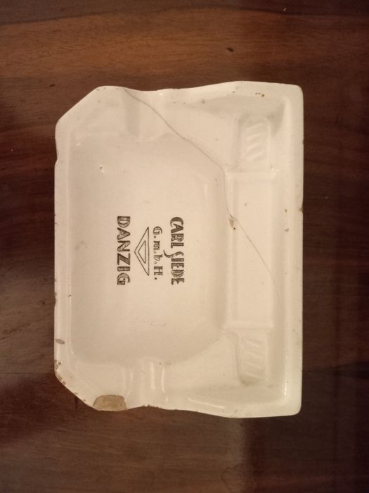 Popielniczka  Józefów Czeladź wykonana dla Carl Siede Danzig