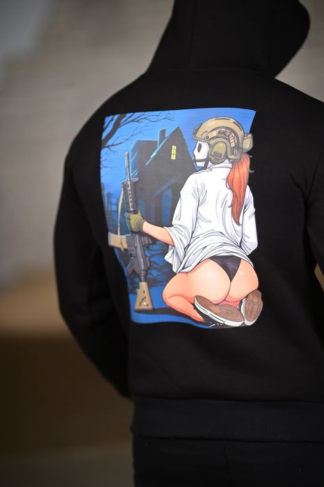 Чоловіча худі на флісі мілітарі, мужская худи с капюшоном в 3 цветах