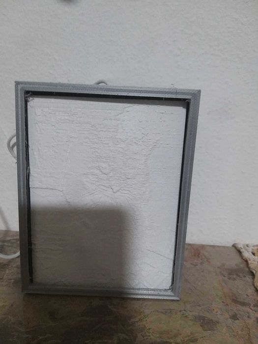 Retrato litofania 3D