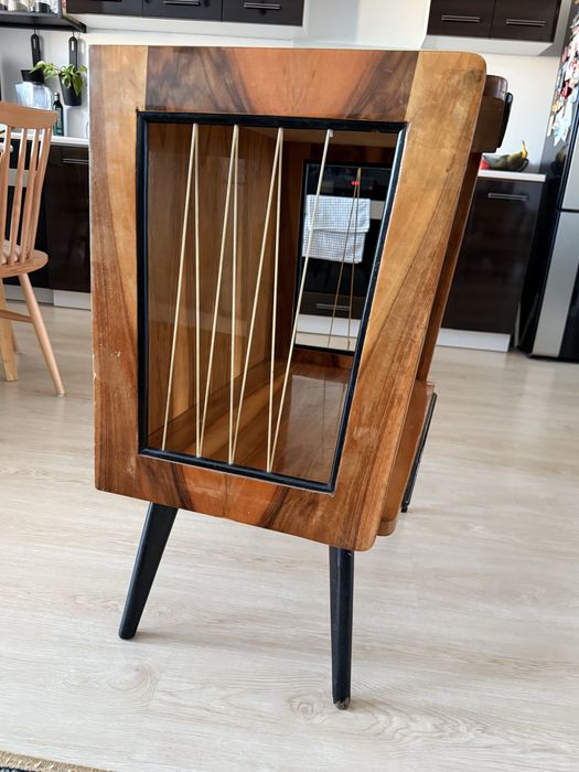 Stolik pod telewizor rtv patyczak prl vintage