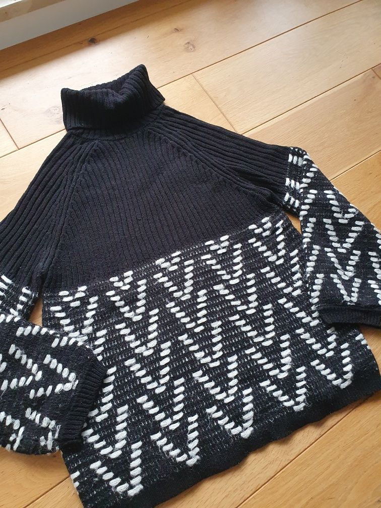 Miękki Sweter z golfem golf damski KIOMI M