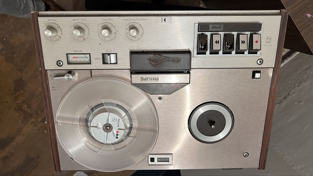 Philips 4 track 4308 gravador de cassetes