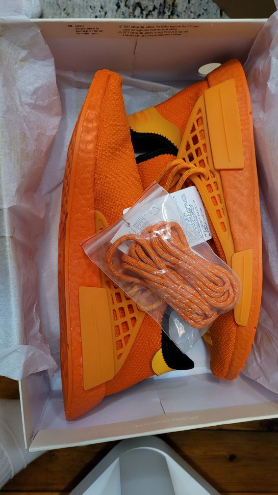 Adidas NMD HU Pharrell Orange rozmiar 44 2/3 10,5US