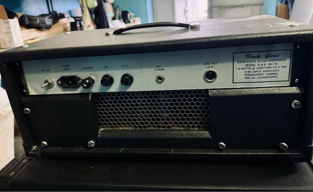 Ламповий стек басовий. Black Ghost. Майстровий