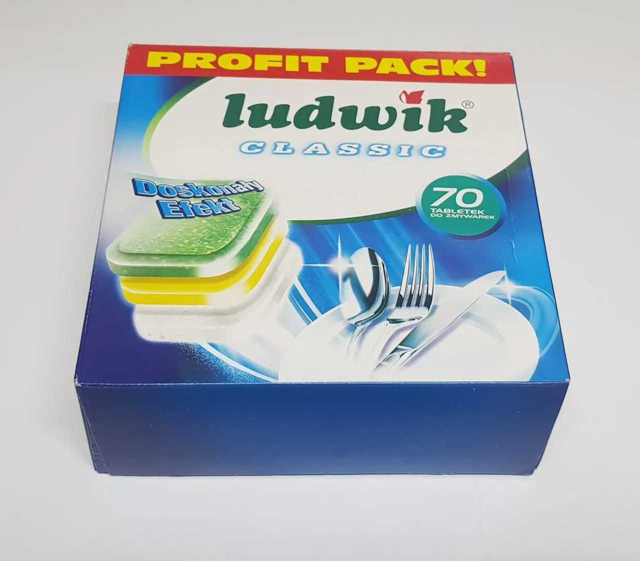 Таблетки для посудомийних машин Ludwik Classic Profit 70 шт