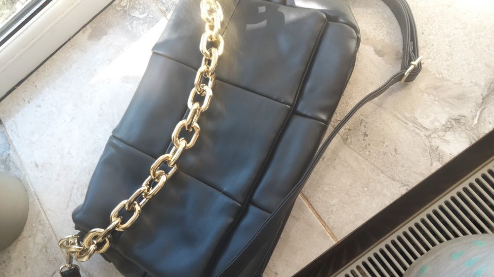 Сумка чорна велика