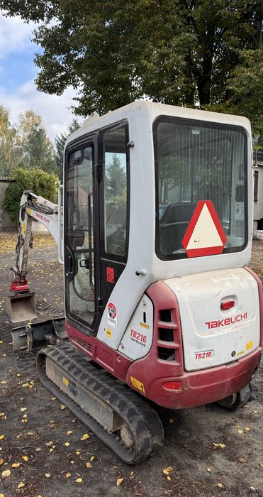 Minikoparka Takeuchi TB216 (2014)