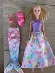 Lalka barbie syrenka