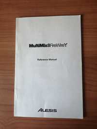 Manual original da mesa de mistura Alesis Multimix 8 Firewire