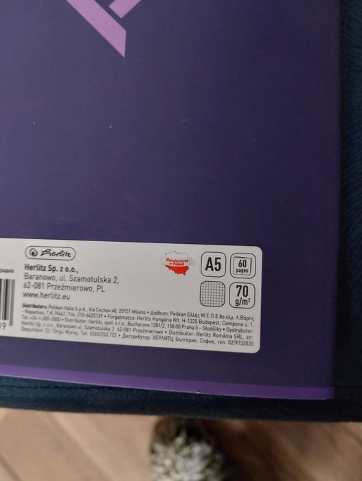 Zeszyty Ekipa  60 kartek firmy Leritz